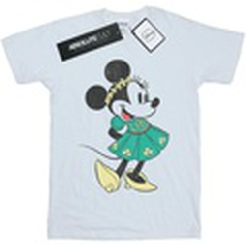 Camiseta manga larga Minnie Mouse St Patrick's Day Costume para hombre - Disney - Modalova