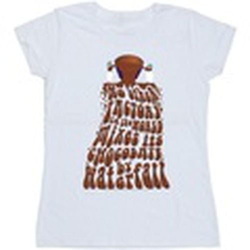 Camiseta manga larga Chocolate Waterfall para mujer - Willy Wonka - Modalova