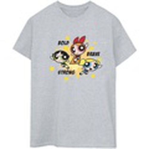 Camiseta manga larga BI51067 para mujer - The Powerpuff Girls - Modalova