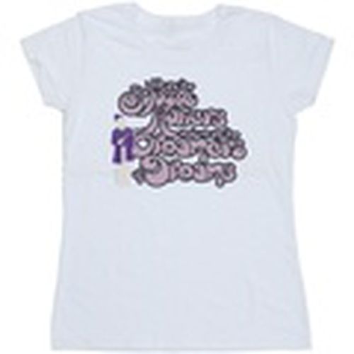 Camiseta manga larga Dreamers Text para mujer - Willy Wonka - Modalova