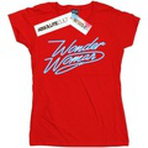 Camiseta manga larga Wonder Woman 84 Neon Wonder Woman para mujer - Dc Comics - Modalova