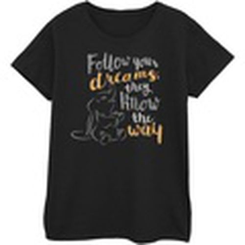 Camiseta manga larga Dumbo Follow Your Dream para mujer - Disney - Modalova