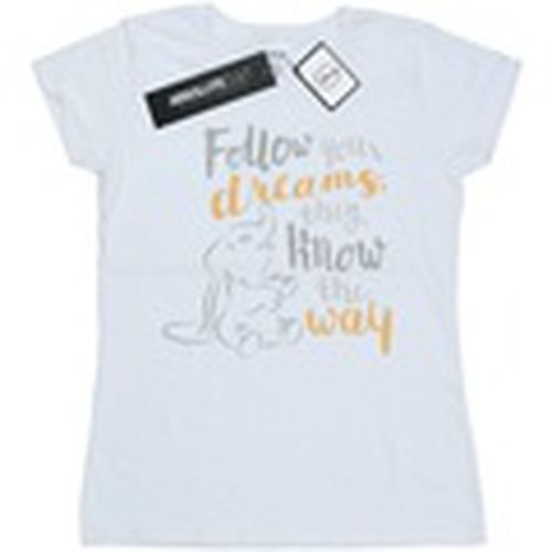 Camiseta manga larga Dumbo Follow Your Dream para mujer - Disney - Modalova