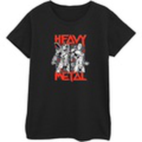 Camiseta manga larga Iron Man Heavy Metal para mujer - Marvel - Modalova