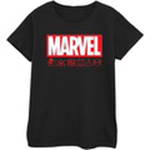 Camiseta manga larga Wash Care para mujer - Marvel - Modalova