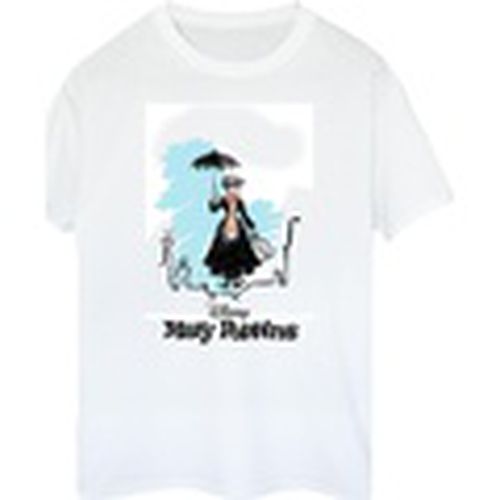 Camiseta manga larga Mary Poppins Rooftop Landing Colour para mujer - Disney - Modalova
