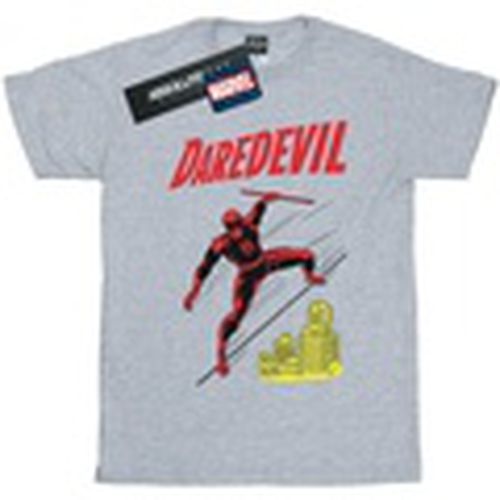Camiseta manga larga Daredevil Rooftop para hombre - Marvel - Modalova