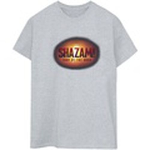 Camiseta manga larga Shazam Fury Of The Gods 3D Logo Flare para mujer - Dc Comics - Modalova
