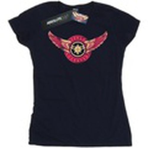 Camiseta manga larga Captain Wings Patch para mujer - Marvel - Modalova
