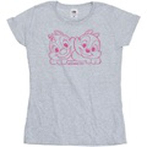 Camiseta manga larga Chip 'n' Dale Nuts About You para mujer - Disney - Modalova