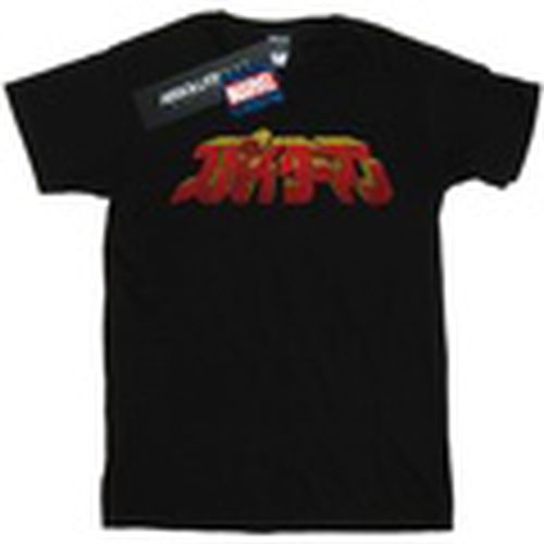 Camiseta manga larga Spider-Man Japanese Logo para hombre - Marvel - Modalova