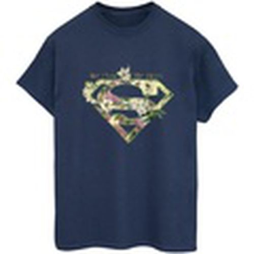 Camiseta manga larga Superman My Mum My Hero para mujer - Dc Comics - Modalova