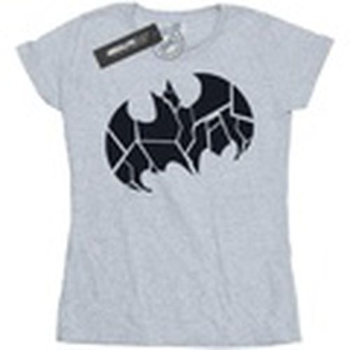 Camiseta manga larga Batman One Colour Shield para mujer - Dc Comics - Modalova