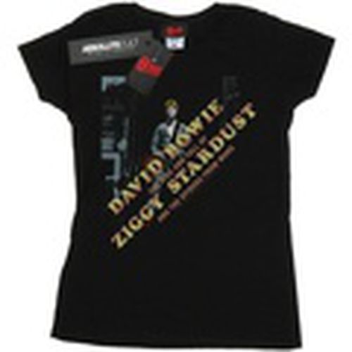 Camiseta manga larga Ziggy Diagonal para mujer - David Bowie - Modalova