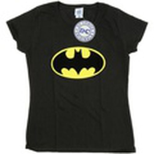 Camiseta manga larga Batman Logo para mujer - Dc Comics - Modalova