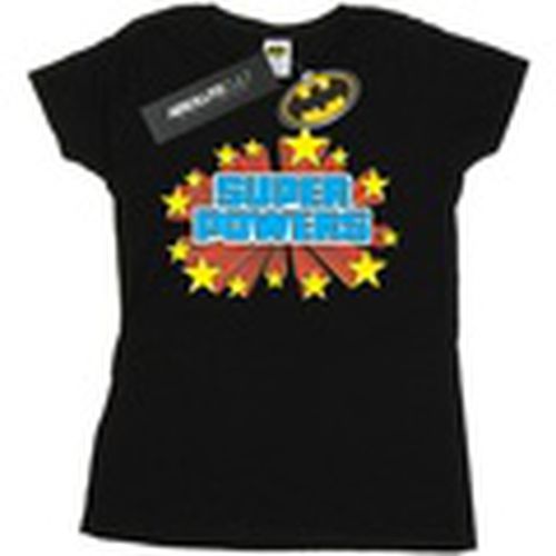 Camiseta manga larga Super Powers Logo para mujer - Dc Comics - Modalova