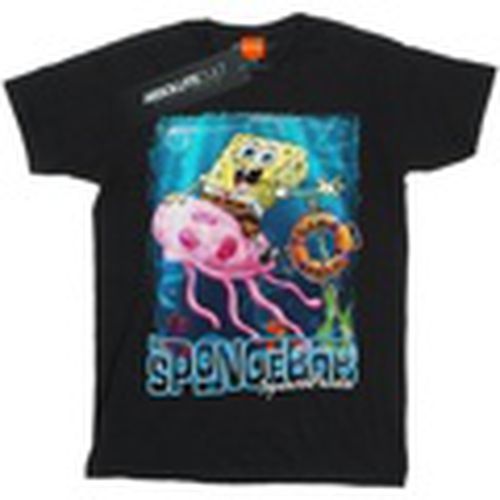 Camiseta manga larga Jellyfish Riding para hombre - Spongebob Squarepants - Modalova