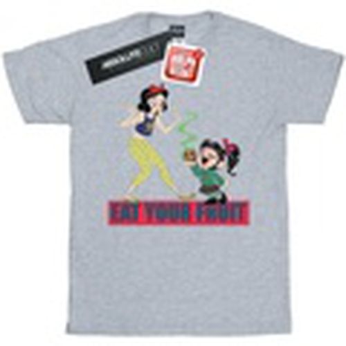 Camiseta manga larga Wreck It Ralph Eat Your Fruit para mujer - Disney - Modalova