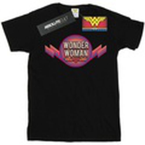 Camiseta manga larga Wonder Woman Rainbow Logo para mujer - Dc Comics - Modalova