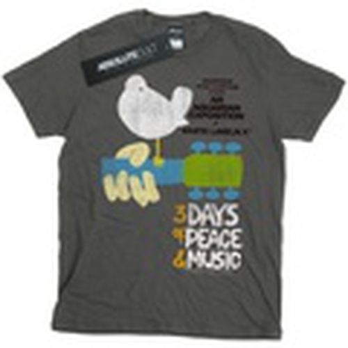 Camiseta manga larga Festival Poster para hombre - Woodstock - Modalova