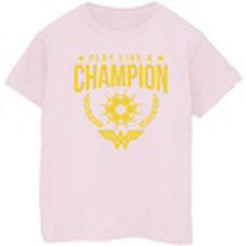 Camiseta manga larga Play Like A Champion para mujer - Dc Comics - Modalova