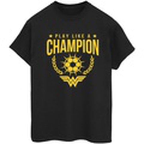 Camiseta manga larga Play Like A Champion para mujer - Dc Comics - Modalova