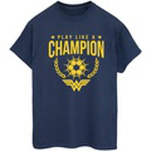 Camiseta manga larga Play Like A Champion para mujer - Dc Comics - Modalova