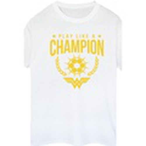 Camiseta manga larga Play Like A Champion para mujer - Dc Comics - Modalova