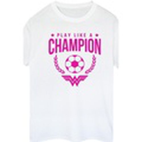 Camiseta manga larga Play Like A Champion para mujer - Dc Comics - Modalova