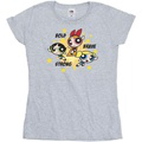 Camiseta manga larga BI51691 para mujer - The Powerpuff Girls - Modalova