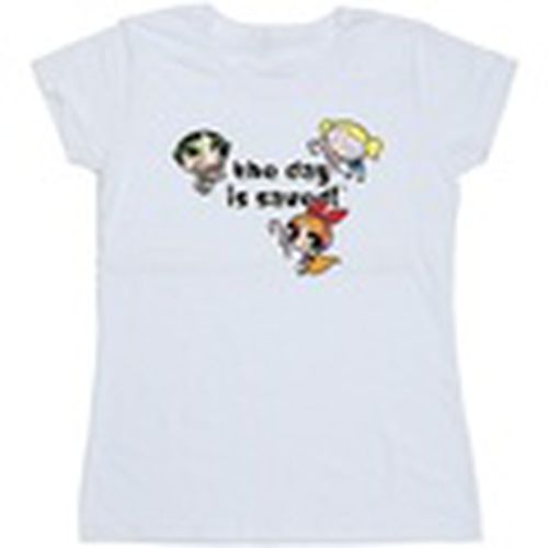 Camiseta manga larga Girls The Day Is Saved para mujer - The Powerpuff Girls - Modalova