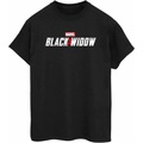Camiseta manga larga Black Widow Movie Logo para mujer - Marvel - Modalova