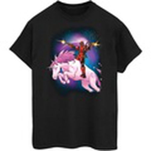 Camiseta manga larga Deadpool Space Unicorn para mujer - Marvel - Modalova