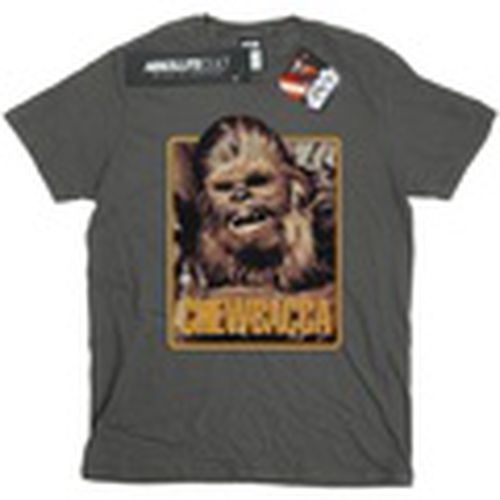 Camiseta manga larga Chewbacca Scream para hombre - Disney - Modalova