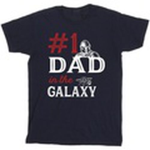 Camiseta manga larga Mandalorian Number One Dad para hombre - Disney - Modalova