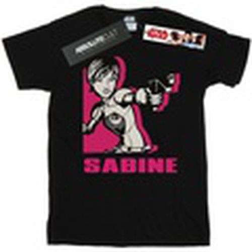 Camiseta manga larga Rebels Sabine para hombre - Disney - Modalova