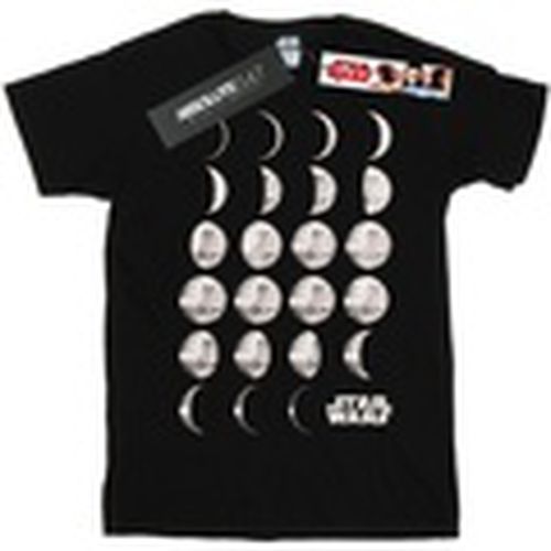 Camiseta manga larga Death Star Moon Phases para hombre - Disney - Modalova