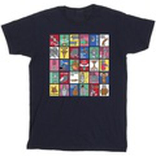 Camiseta manga larga Grid Squares para hombre - Dessins Animés - Modalova