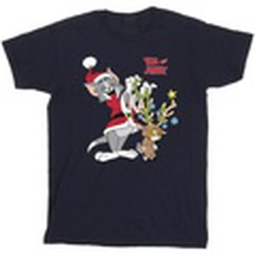 Camiseta manga larga Christmas Reindeer para hombre - Tom & Jerry - Modalova