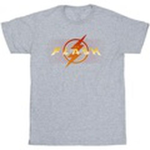 Camiseta manga larga The Flash Red Lightning para hombre - Dc Comics - Modalova