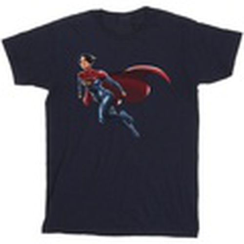 Camiseta manga larga The Flash Supergirl para hombre - Dc Comics - Modalova