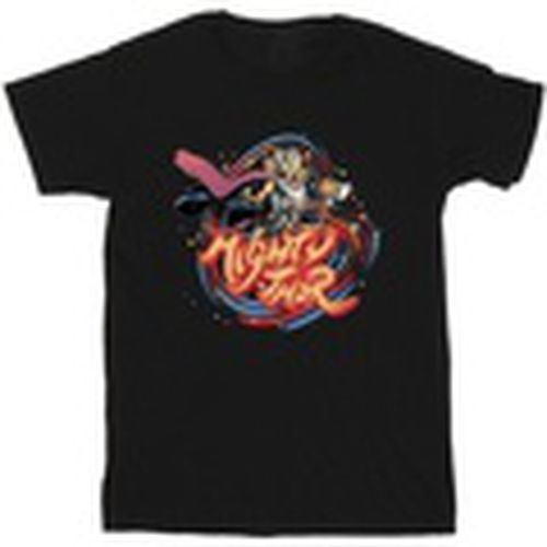 Camiseta manga larga Thor Love And Thunder Mighty Thor Swirl para hombre - Marvel - Modalova