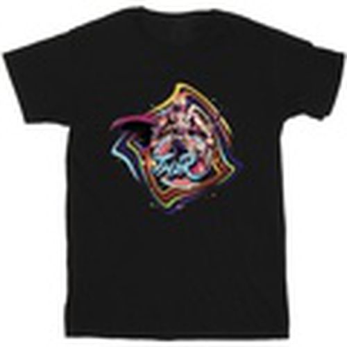 Camiseta manga larga Thor Love And Thunder Thor Swirl para hombre - Marvel - Modalova