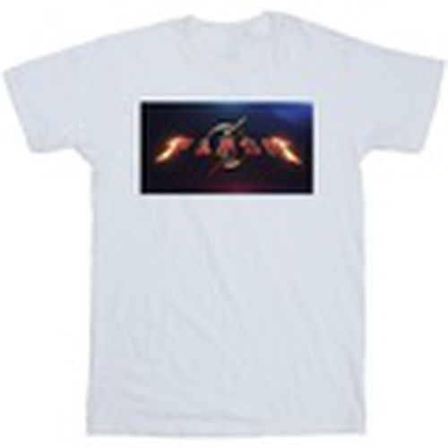 Camiseta manga larga The Flash Movie Logo para hombre - Dc Comics - Modalova