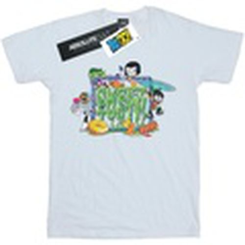 Camiseta manga larga Teen Titans Go Sweet Tooth para hombre - Dc Comics - Modalova