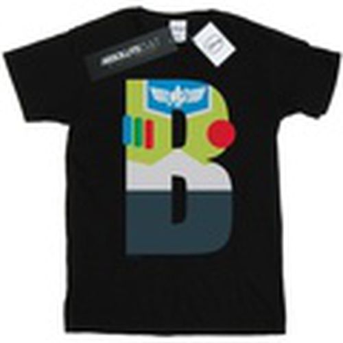 Camiseta manga larga Alphabet B Is For Buzz Lightyear para hombre - Disney - Modalova