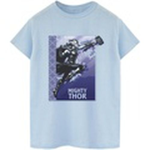 Camiseta manga larga Love And Thunder Mighty para hombre - Marvel - Modalova