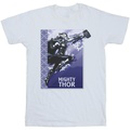 Camiseta manga larga Love And Thunder Mighty para hombre - Marvel - Modalova