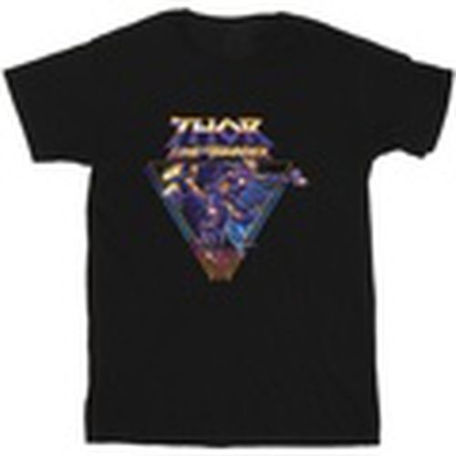Camiseta manga larga Thor Love And Thunder Logo Triangle para hombre - Marvel - Modalova