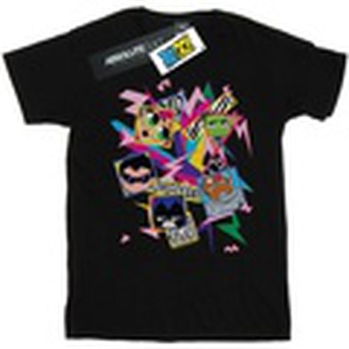 Camiseta manga larga Teen Titans Go 80s Icons para hombre - Dc Comics - Modalova